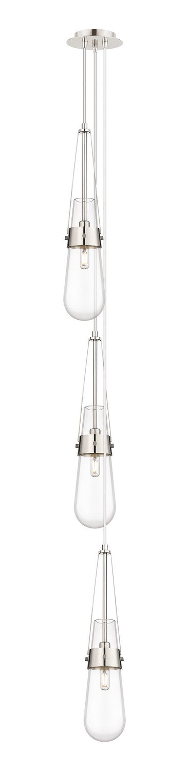 Innovations 103-452-1P-PN-G452-4CL LED Pendant, Polished Nickel