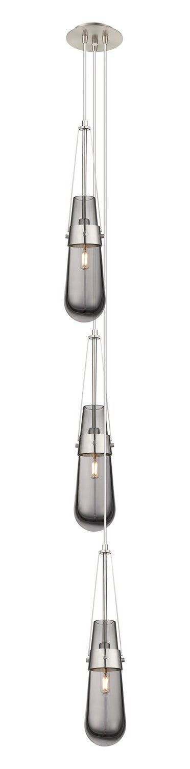 Innovations 103-452-1P-SN-G452-4SM LED Pendant, Brushed Satin Nickel
