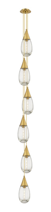Innovations 106-450-1P-BB-G450-6CL LED Pendant, Brushed Brass