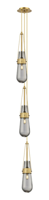 Innovations 103-452-1P-BB-G452-4SM LED Pendant, Brushed Brass