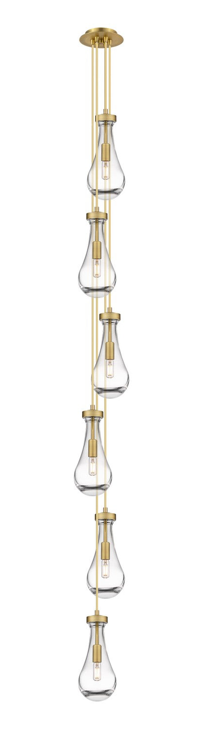 Innovations 106-451-1P-BB-G451-5CL LED Pendant, Brushed Brass