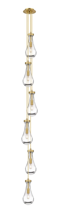 Innovations 106-451-1P-BB-G451-5CL LED Pendant, Brushed Brass
