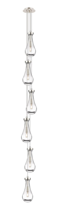 Innovations 106-451-1P-PN-G451-5CL LED Pendant, Polished Nickel