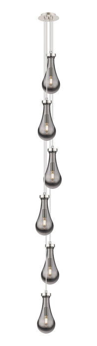 Innovations 106-451-1P-PN-G451-5SM LED Pendant, Polished Nickel
