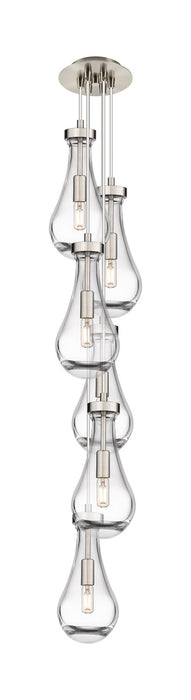Innovations 106-451-1P-SN-G451-5CL LED Pendant, Brushed Satin Nickel