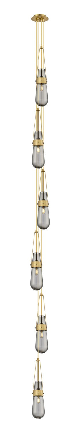 Innovations 106-452-1P-BB-G452-4SM LED Pendant, Brushed Brass