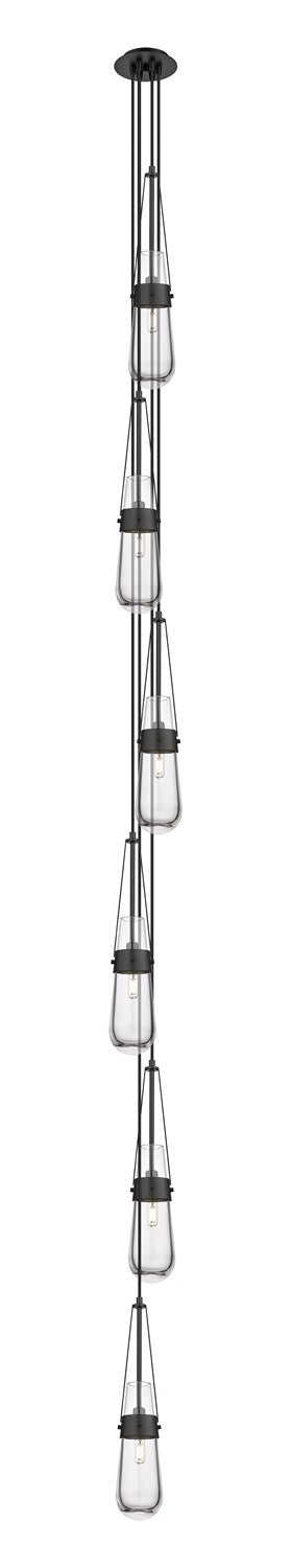 Innovations 106-452-1P-BK-G452-4CL LED Pendant, Matte Black