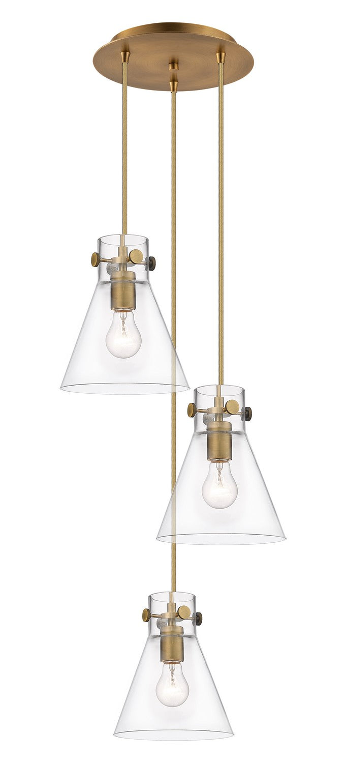Innovations 113-410-1PS-BB-G411-8CL LED Pendant, Brushed Brass