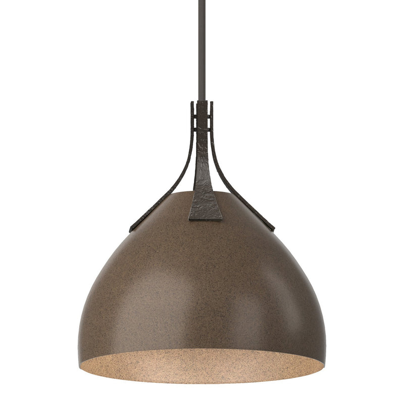 Hubbardton Forge 134502-SKT-MULT-14-05 One Light Pendant, Oil Rubbed Bronze