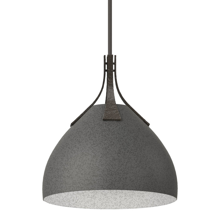 Hubbardton Forge 134502-SKT-MULT-14-20 One Light Pendant, Oil Rubbed Bronze