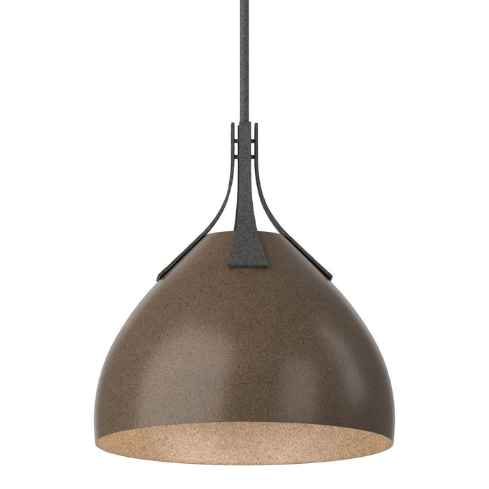 Hubbardton Forge 134502-SKT-MULT-20-05 One Light Pendant, Natural Iron