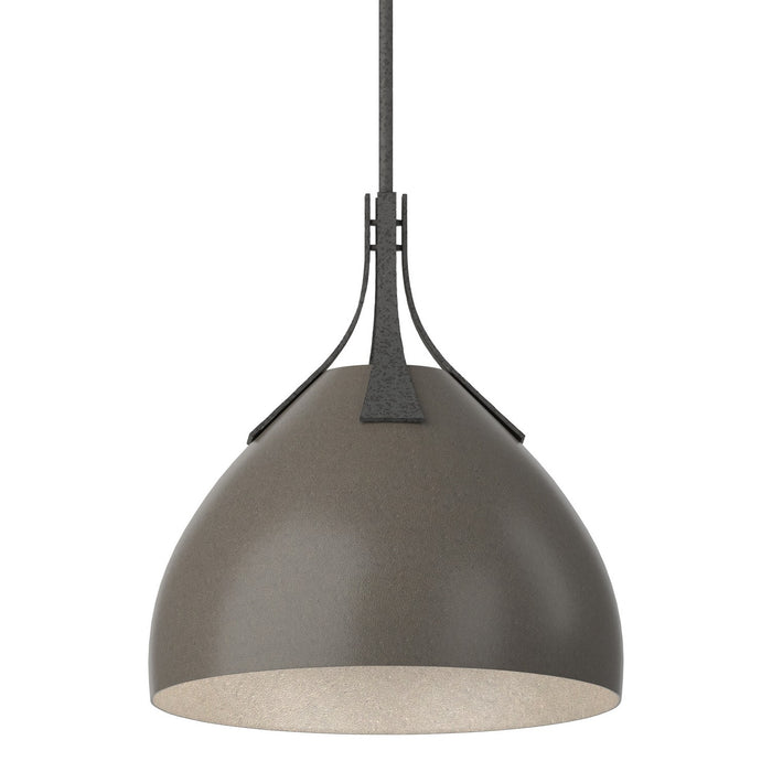 Hubbardton Forge 134502-SKT-MULT-20-07 One Light Pendant, Natural Iron