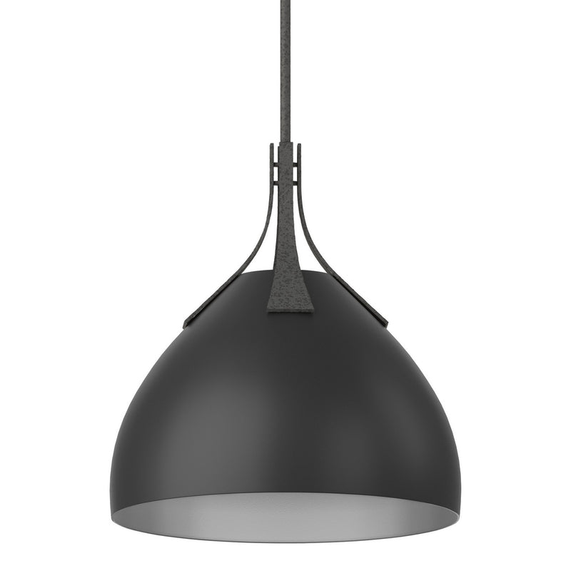 Hubbardton Forge 134502-SKT-MULT-20-10 One Light Pendant, Natural Iron