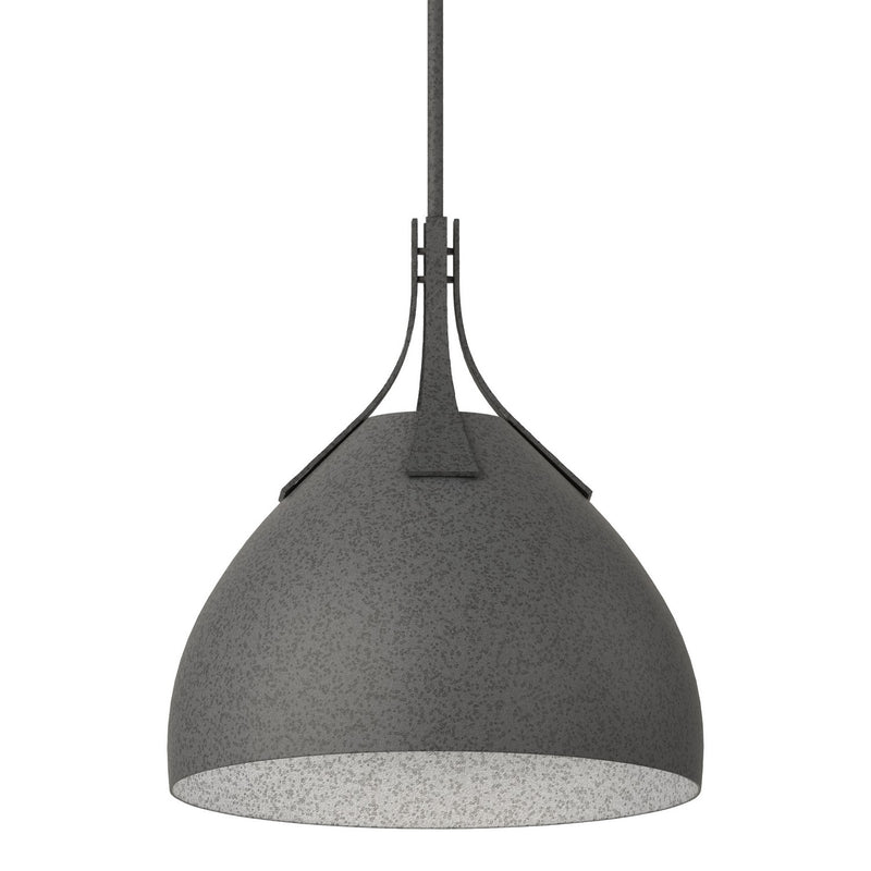 Hubbardton Forge 134502-SKT-MULT-20-20 One Light Pendant, Natural Iron