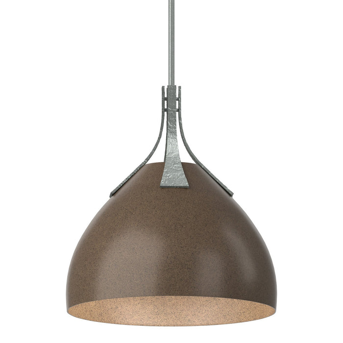Hubbardton Forge 134502-SKT-MULT-82-05 One Light Pendant, Vintage Platinum
