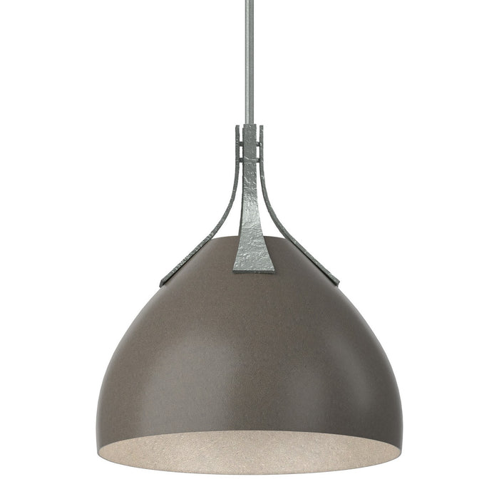 Hubbardton Forge 134502-SKT-MULT-82-07 One Light Pendant, Vintage Platinum