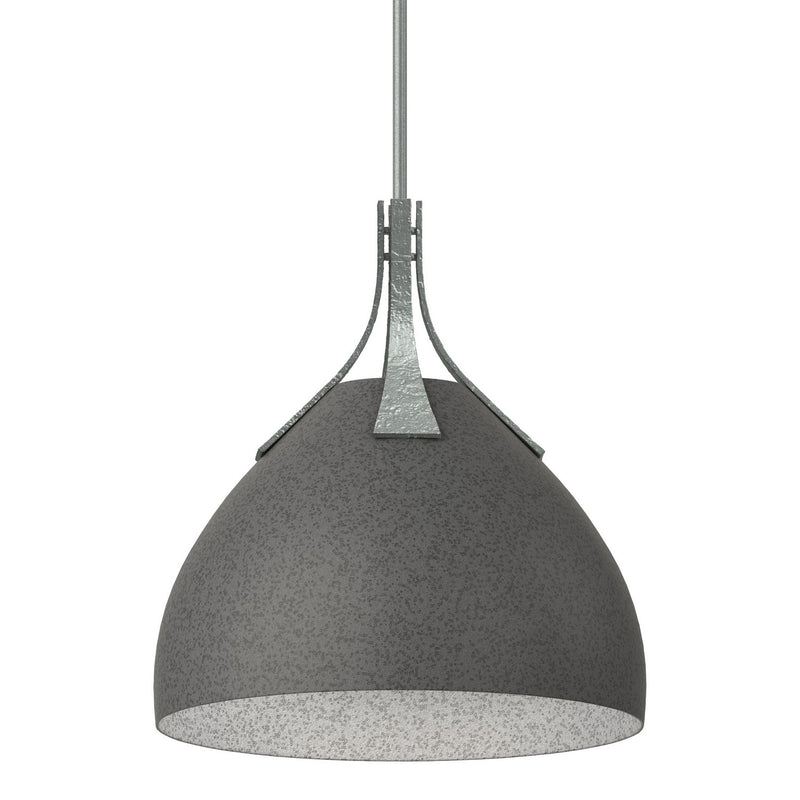 Hubbardton Forge 134502-SKT-MULT-82-20 One Light Pendant, Vintage Platinum
