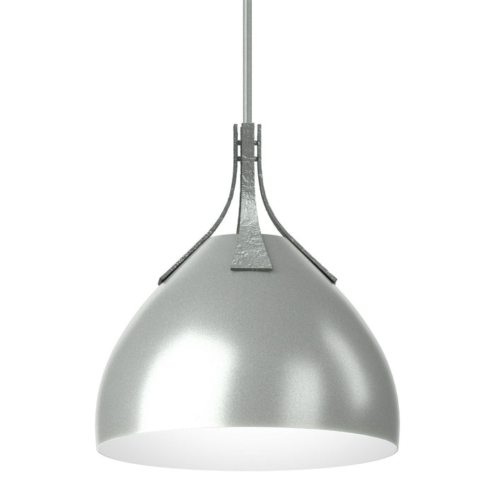 Hubbardton Forge 134502-SKT-MULT-82-82 One Light Pendant, Vintage Platinum