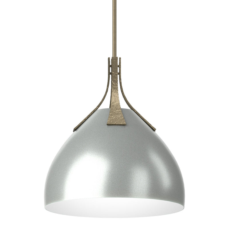 Hubbardton Forge 134502-SKT-MULT-84-82 One Light Pendant, Soft Gold