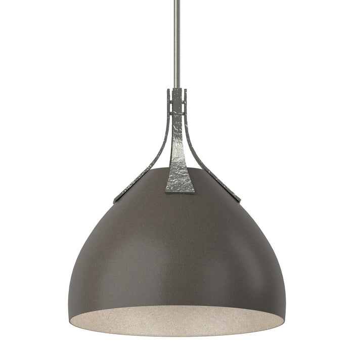 Hubbardton Forge 134502-SKT-MULT-85-07 One Light Pendant, Sterling
