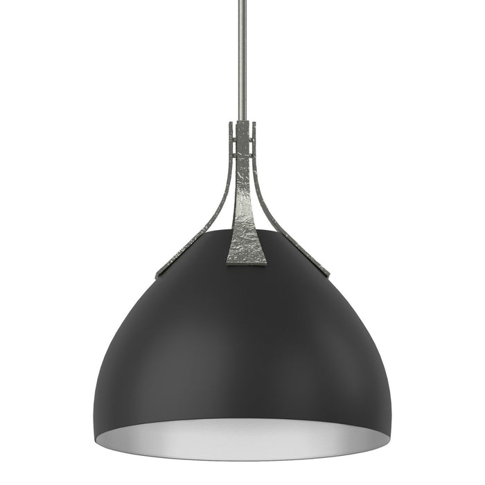 Hubbardton Forge 134502-SKT-MULT-85-10 One Light Pendant, Sterling
