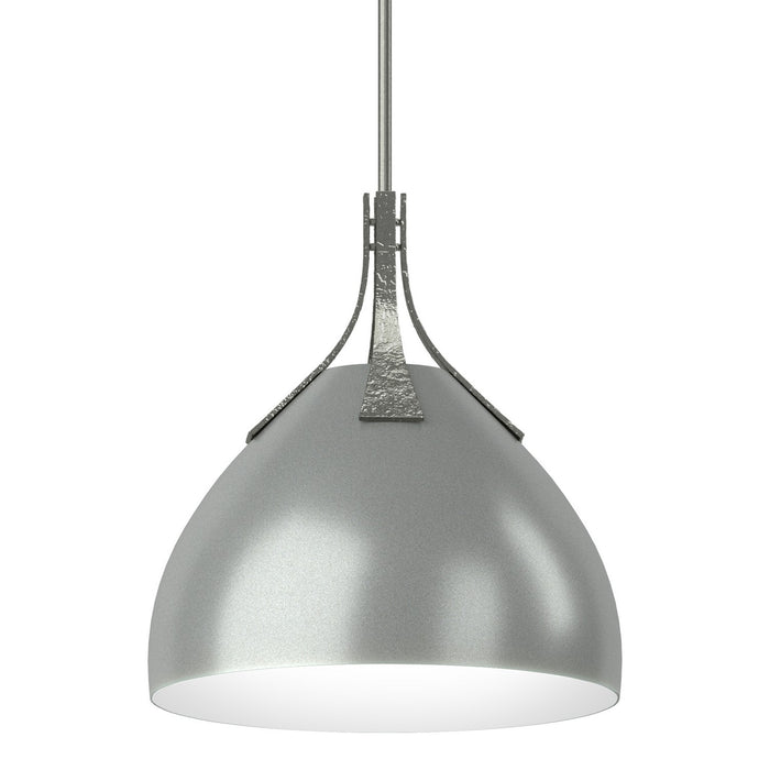 Hubbardton Forge 134502-SKT-MULT-85-82 One Light Pendant, Sterling