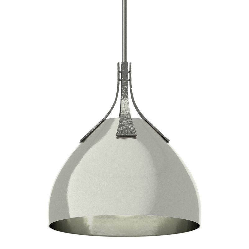 Hubbardton Forge 134502-SKT-MULT-85-85 One Light Pendant, Sterling