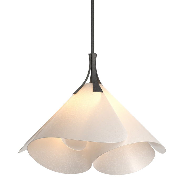 Hubbardton Forge 134503-SKT-MULT-20-SH1990 One Light Pendant, Natural Iron