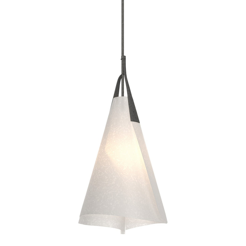Hubbardton Forge 134505-SKT-MULT-20-SH1991 One Light Pendant, Natural Iron