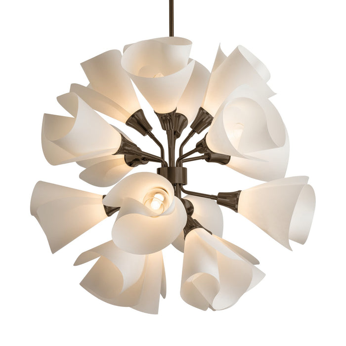 Hubbardton Forge 134506-SKT-MULT-05-SH1987 LED Pendant, Bronze