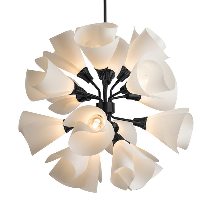 Hubbardton Forge 134506-SKT-MULT-10-SH1987 LED Pendant, Black