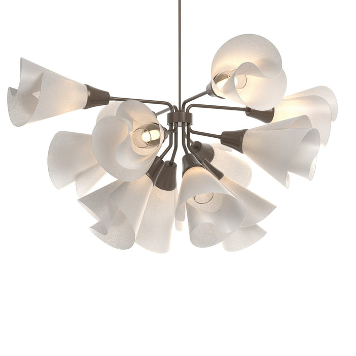 Hubbardton Forge 134510-SKT-MULT-05-SH1987 LED Pendant, Bronze