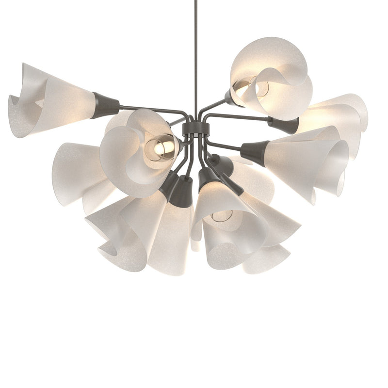 Hubbardton Forge 134510-SKT-MULT-07-SH1987 LED Pendant, Dark Smoke