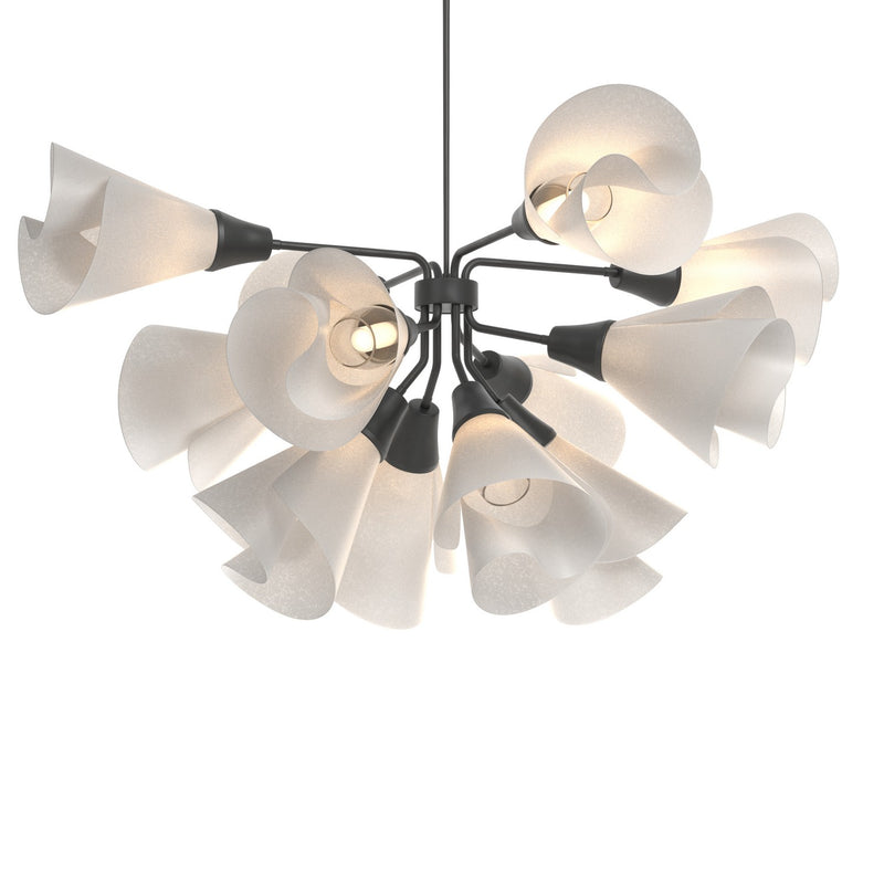 Hubbardton Forge 134510-SKT-MULT-10-SH1987 LED Pendant, Black