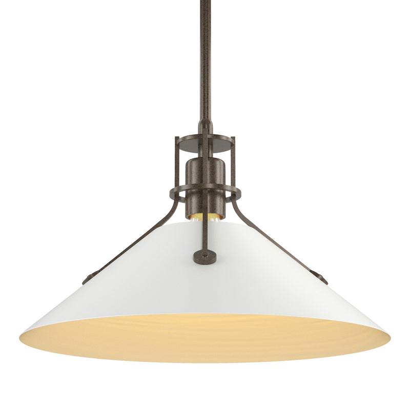Hubbardton Forge 134550-SKT-MULT-05-02 One Light Pendant, Bronze
