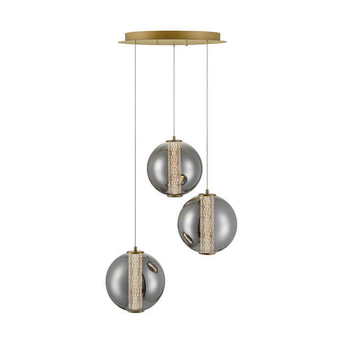 Eurofase 45736-024 LED Pendant, Gold