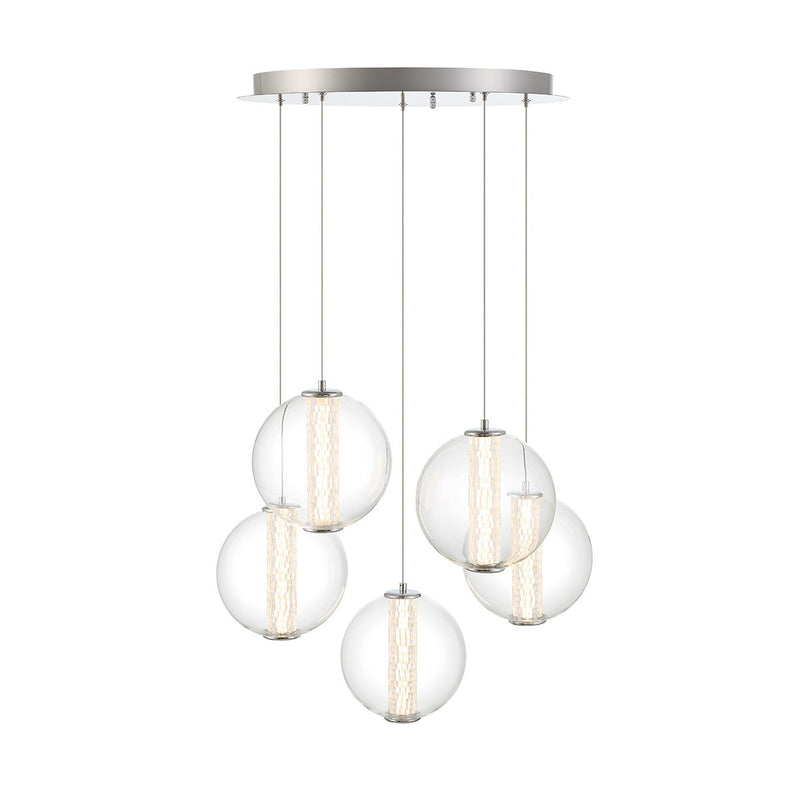 Eurofase 45737-015 LED Pendant, Chrome
