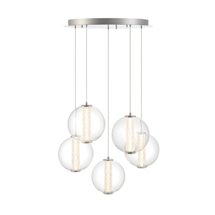 Eurofase 45737-015 LED Pendant, Chrome
