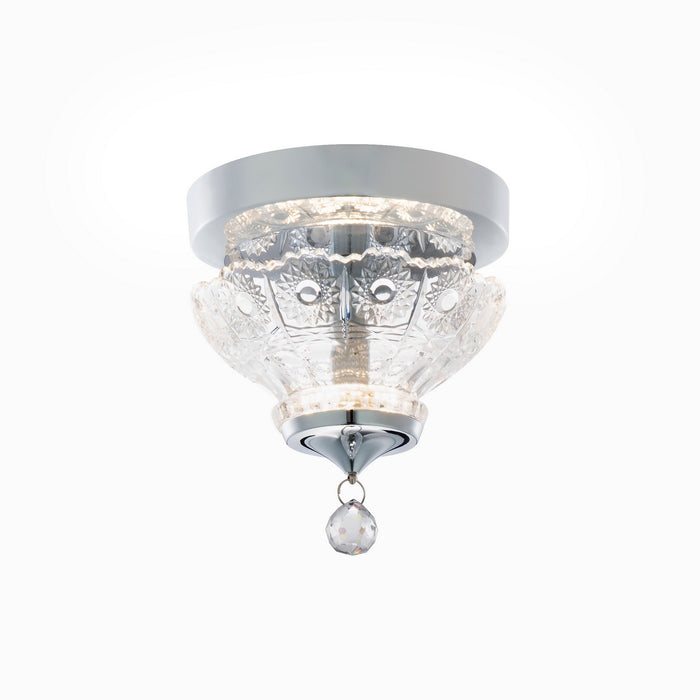 Schonbek S2905-702H LED Semi-Flush Mount, Polished Chrome