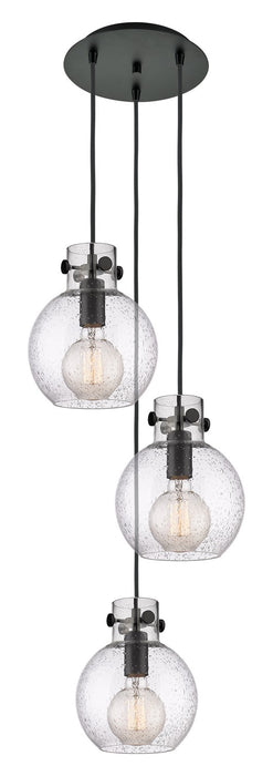 Innovations 113-410-1PS-BK-G410-8SDY Eight Light Pendant, Matte Black