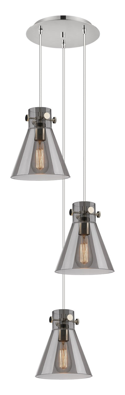 Innovations 113-410-1PS-PN-G411-8SM LED Pendant, Polished Nickel