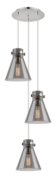 Innovations 113-410-1PS-PN-G411-8SM LED Pendant, Polished Nickel