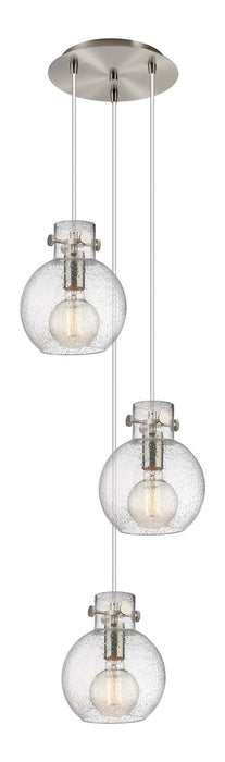 Innovations 113-410-1PS-SN-G410-8SDY Two Light Pendant, Brushed Satin Nickel
