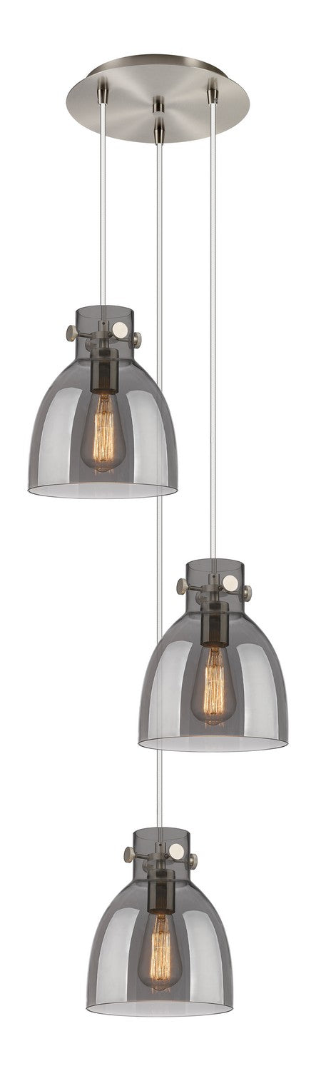 Innovations 113-410-1PS-SN-G412-8SM LED Pendant, Brushed Satin Nickel