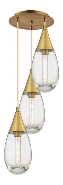 Innovations 113-450-1P-BB-G450-6CL LED Pendant, Brushed Brass