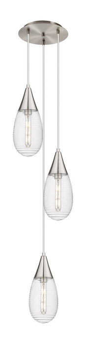 Innovations 113-450-1P-SN-G450-6SCL LED Pendant, Brushed Satin Nickel