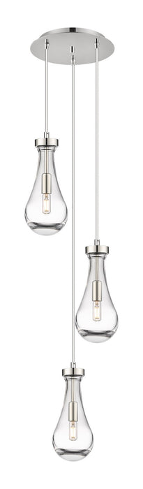 Innovations 113-451-1P-PN-G451-5CL LED Pendant, Polished Nickel