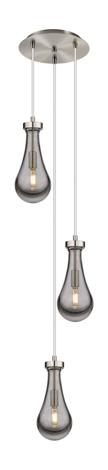 Innovations 113-451-1P-SN-G451-5SM LED Pendant, Brushed Satin Nickel