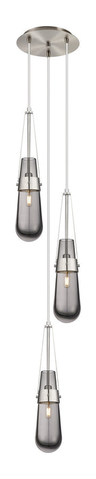 Innovations 113-452-1P-SN-G452-4SM LED Pendant, Brushed Satin Nickel