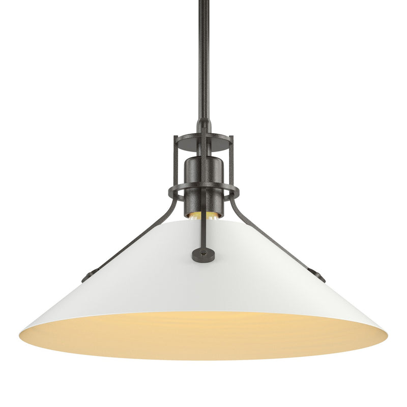 Hubbardton Forge 134550-SKT-MULT-14-02 One Light Pendant, Oil Rubbed Bronze